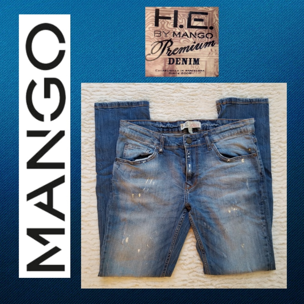 H.E. By MANGO Mens Jeans